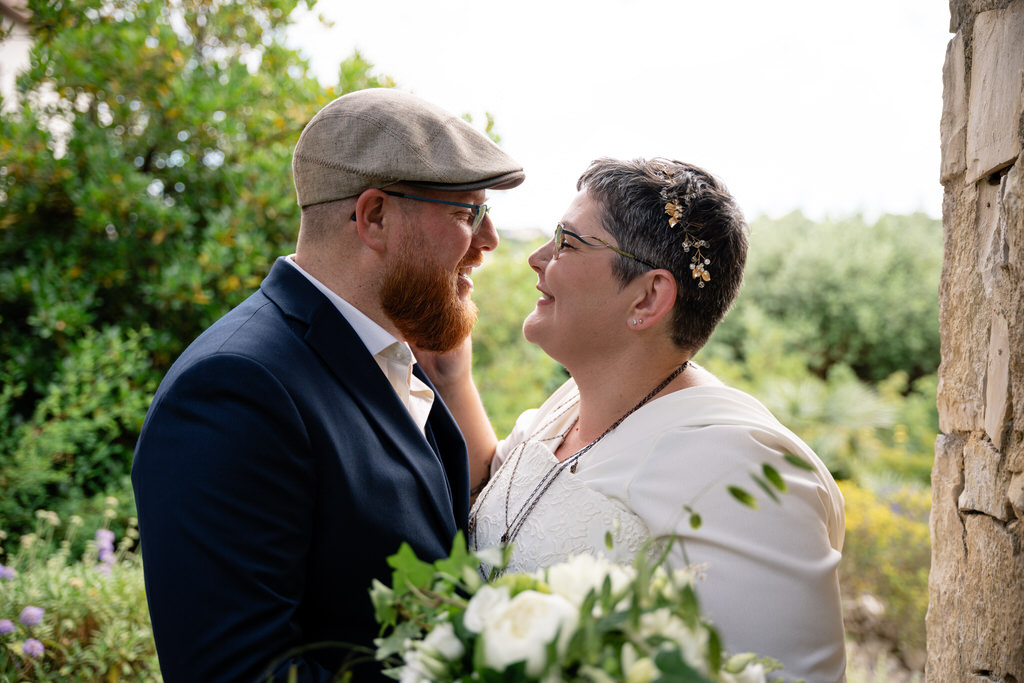 Photo de couple mariage connexion des mariés quimper